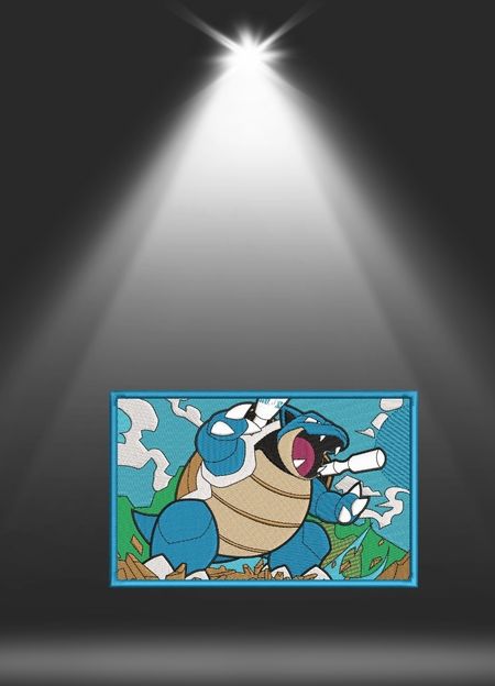 Bluza Hoodie Pokemon Blastoise Haft