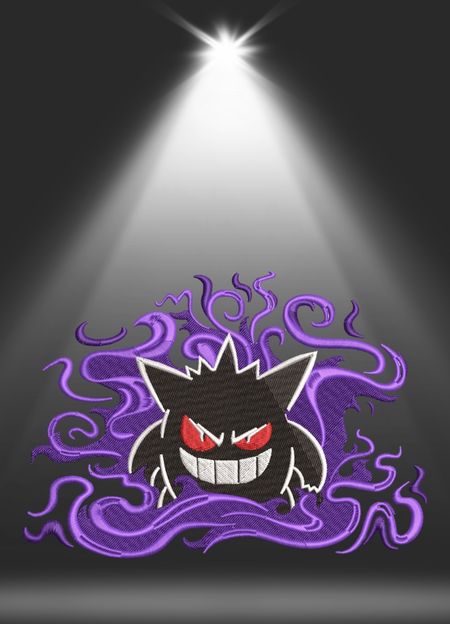 Bluza z haftem – Pokémon Gengar Shadow