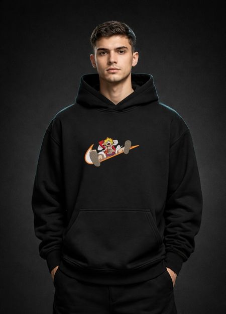 Bluza z haftem – One Piece „Monkey D. Luffy Gear 5”