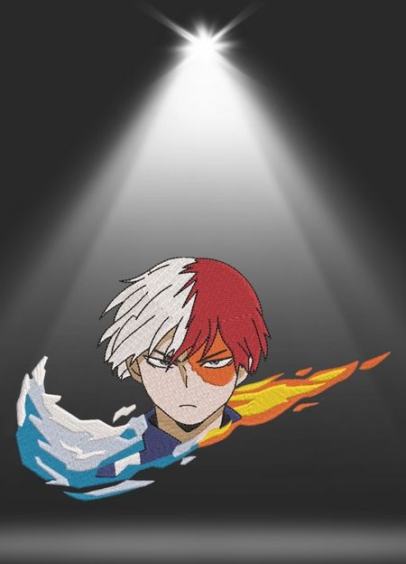 Bluza z haftem – My Hero Academia „Shoto Todoroki”