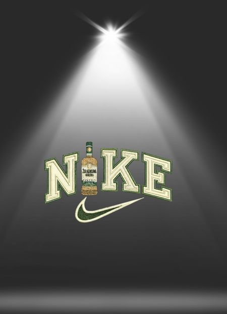 Bluza Nike Butelkowa – haft komputerowy