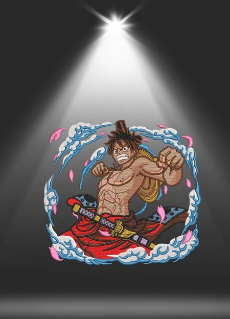 Bluza z haftem – „Pirate Samurai”