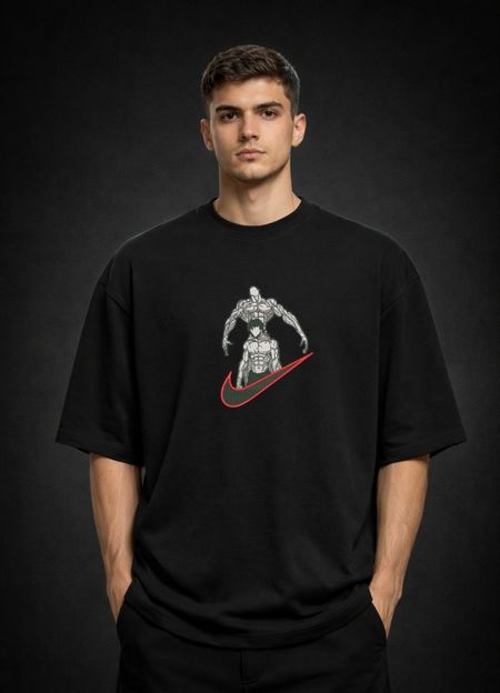Koszulka Titan Strength – Anime Muscle Streetwear