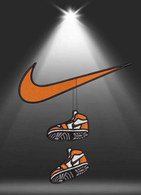 Koszulka Hanging Sneakers – Streetwear Swoosh Vibe