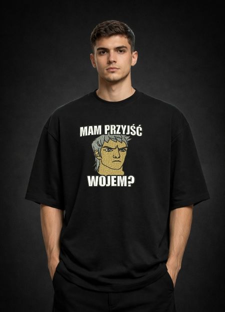 Koszulka Oversized „Mam Przyjść Wojem?” – Metin2