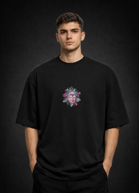 Koszulka Floral Rick – Psychedelic Street Vibe
