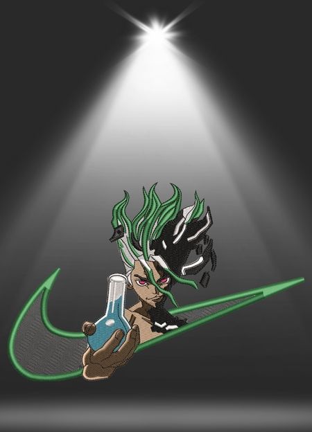 Bluza z haftem – Dr. Stone „Senku Ishigami”