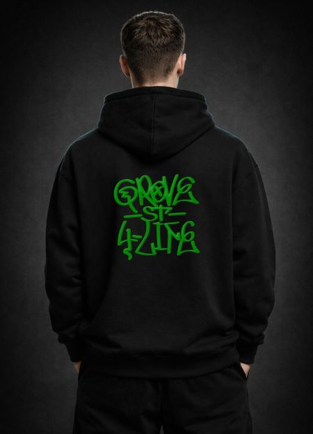 Bluza Grove Street 4 Life – haft komputerowy