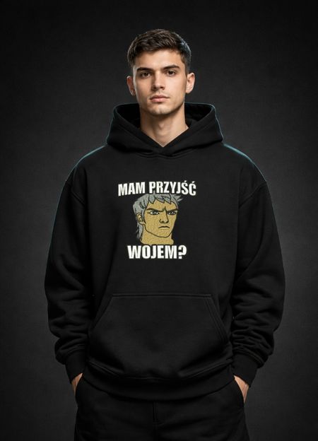 Bluza z haftem – Metin2 „Mam przyjść wojem?”