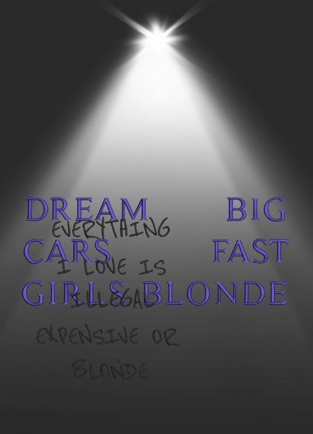 Bluza z haftem – Dream Big Cars Girls Blonde