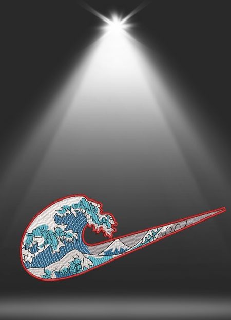 Bluza z haftem – The Great Wave „Kanagawa Style”