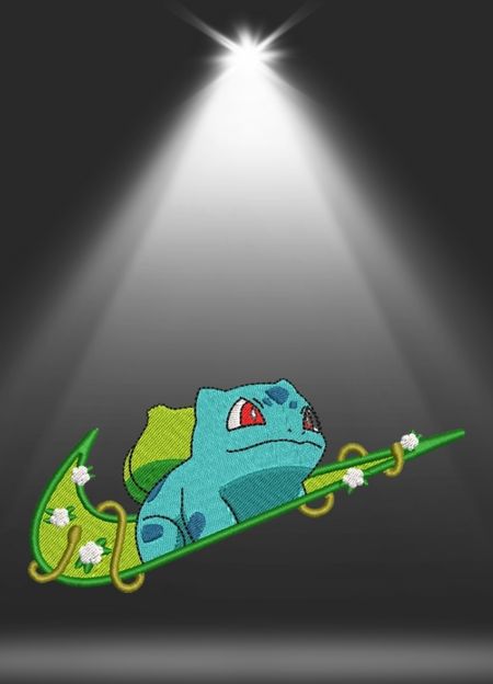 Koszulka Bulbasaur Swoosh Pokemon Vibe