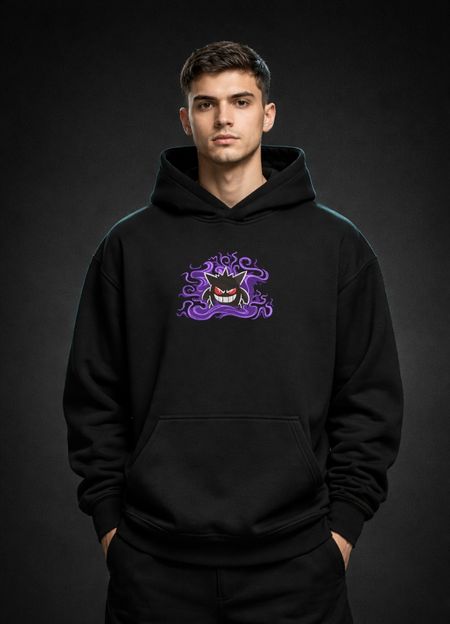 Bluza z haftem – Pokémon Gengar Shadow