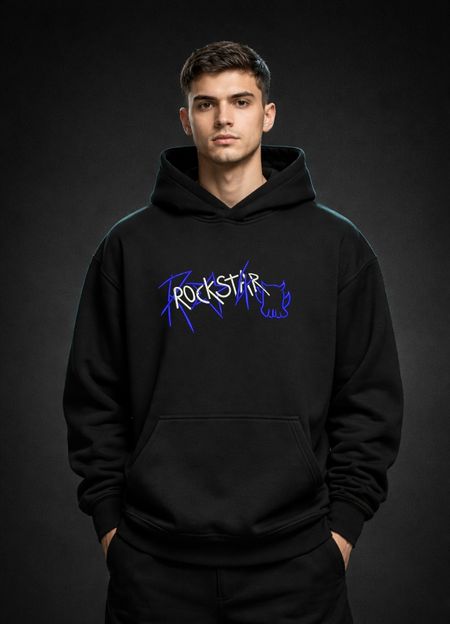 Bluza Rockstar  – haft komputerowy