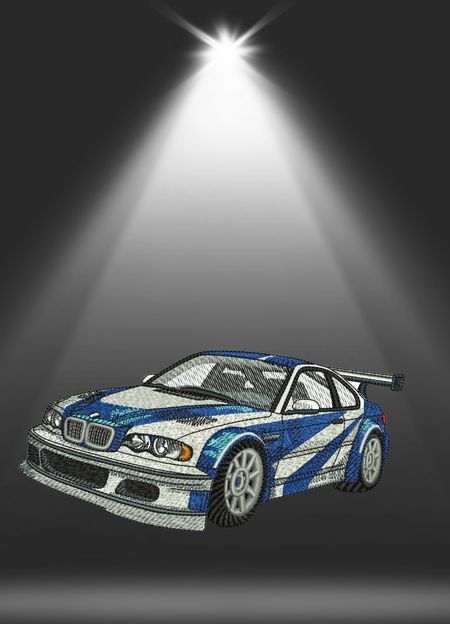 Bluza z haftem BMW M3 – Need for speed most wanted