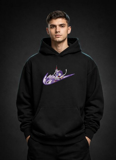 Bluza z haftem – Genshin Impact „Raiden Shogun”