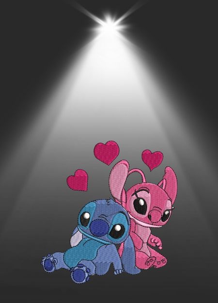 Bluza z haftem – Stitch & Angel Love
