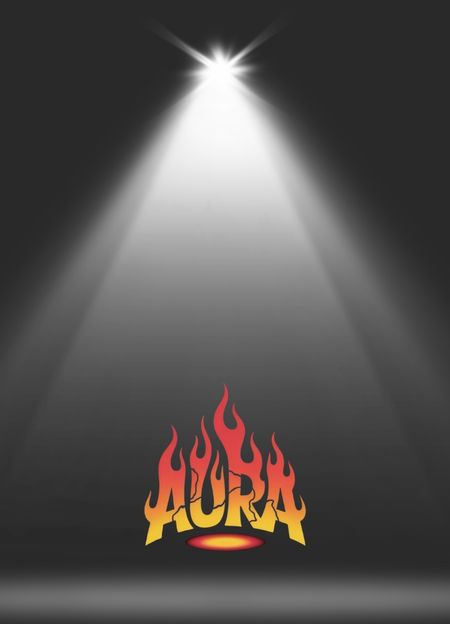 Bluza AURA Flame – haft komputerowy