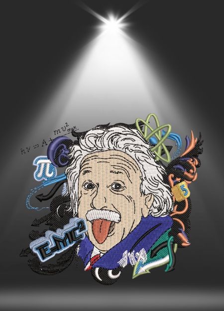 Bluza z haftem –„Albert Einstein”
