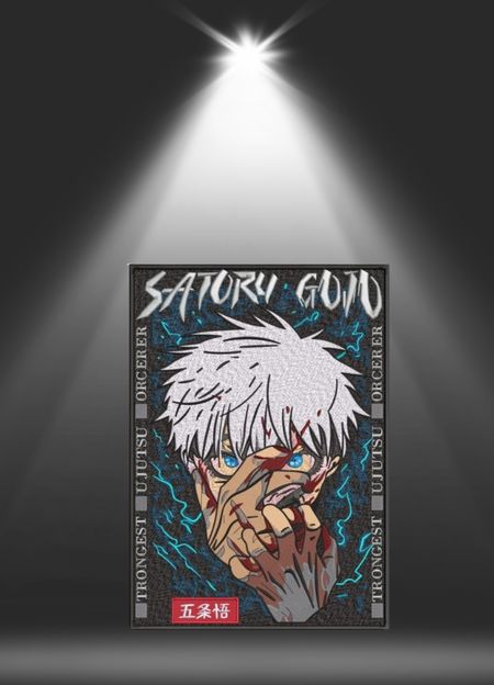 Bluza z haftem – Jujutsu Kaisen „Satoru Gojo”