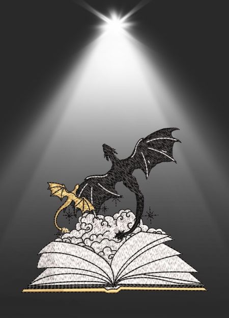 Bluza z haftem –„Book of Dragons”