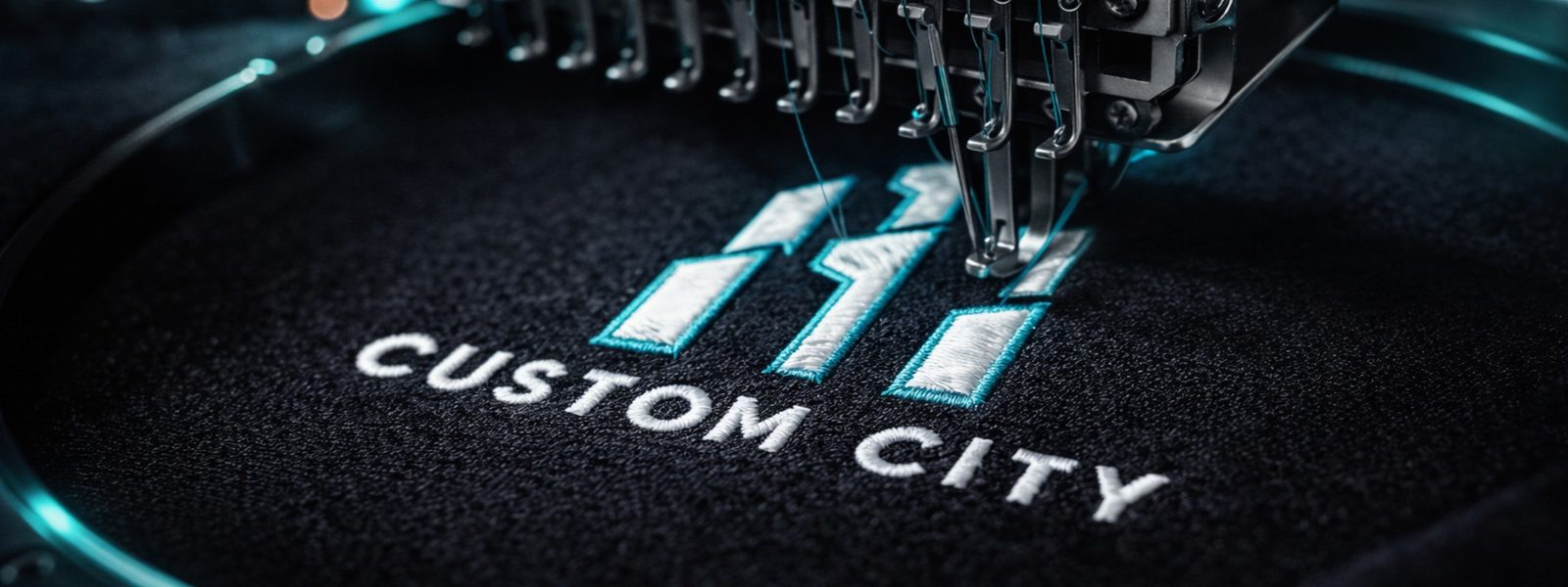 Twój haft w światłach miasta